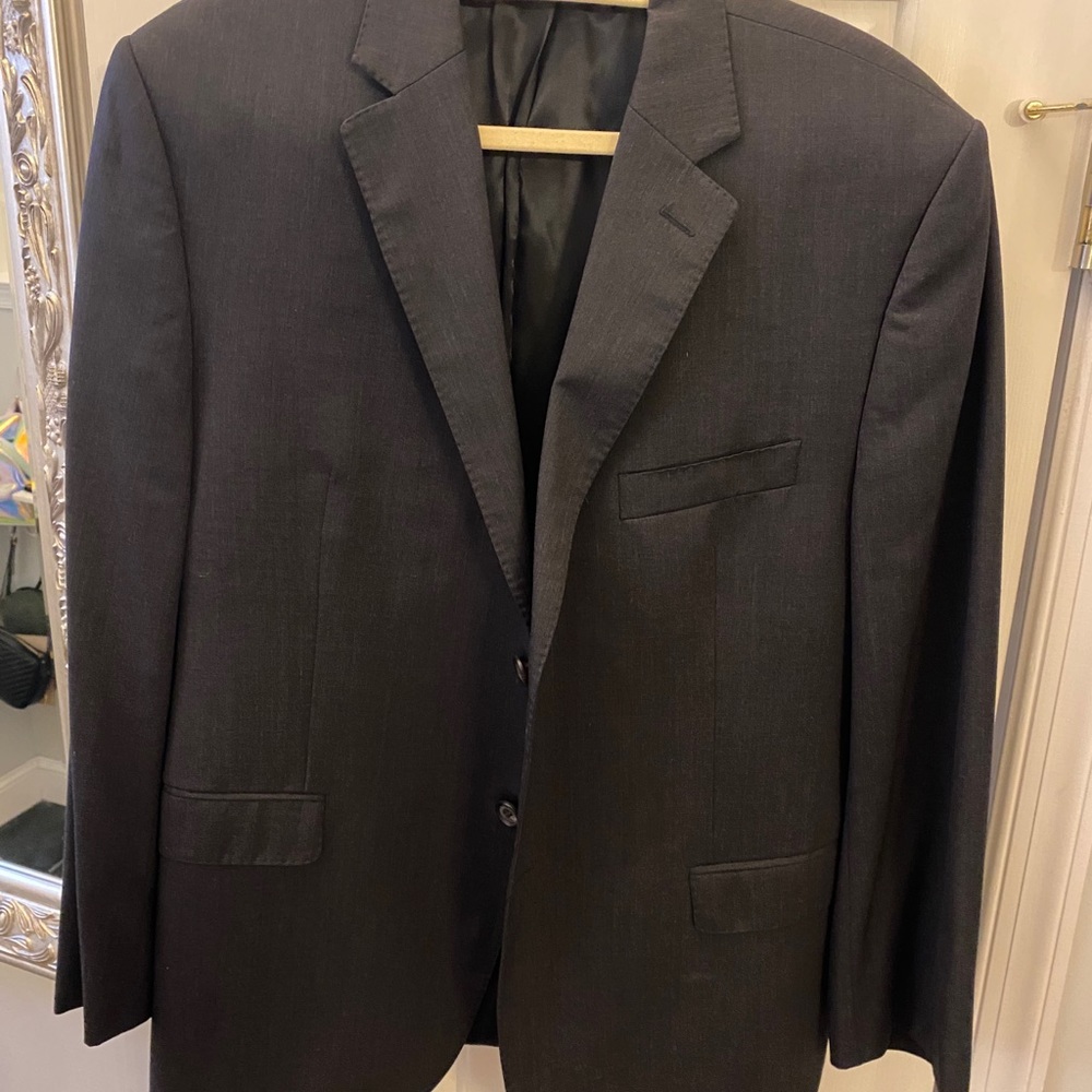 Dark gray dinner jacket